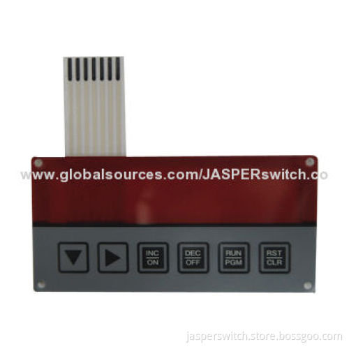Membrane Switch, 100mA at 30V DC, 1W Current Rating